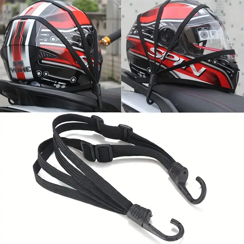 Motorcycle Gear Helmets - 1Pc Motorcycle Elastic Suitcase with Safety