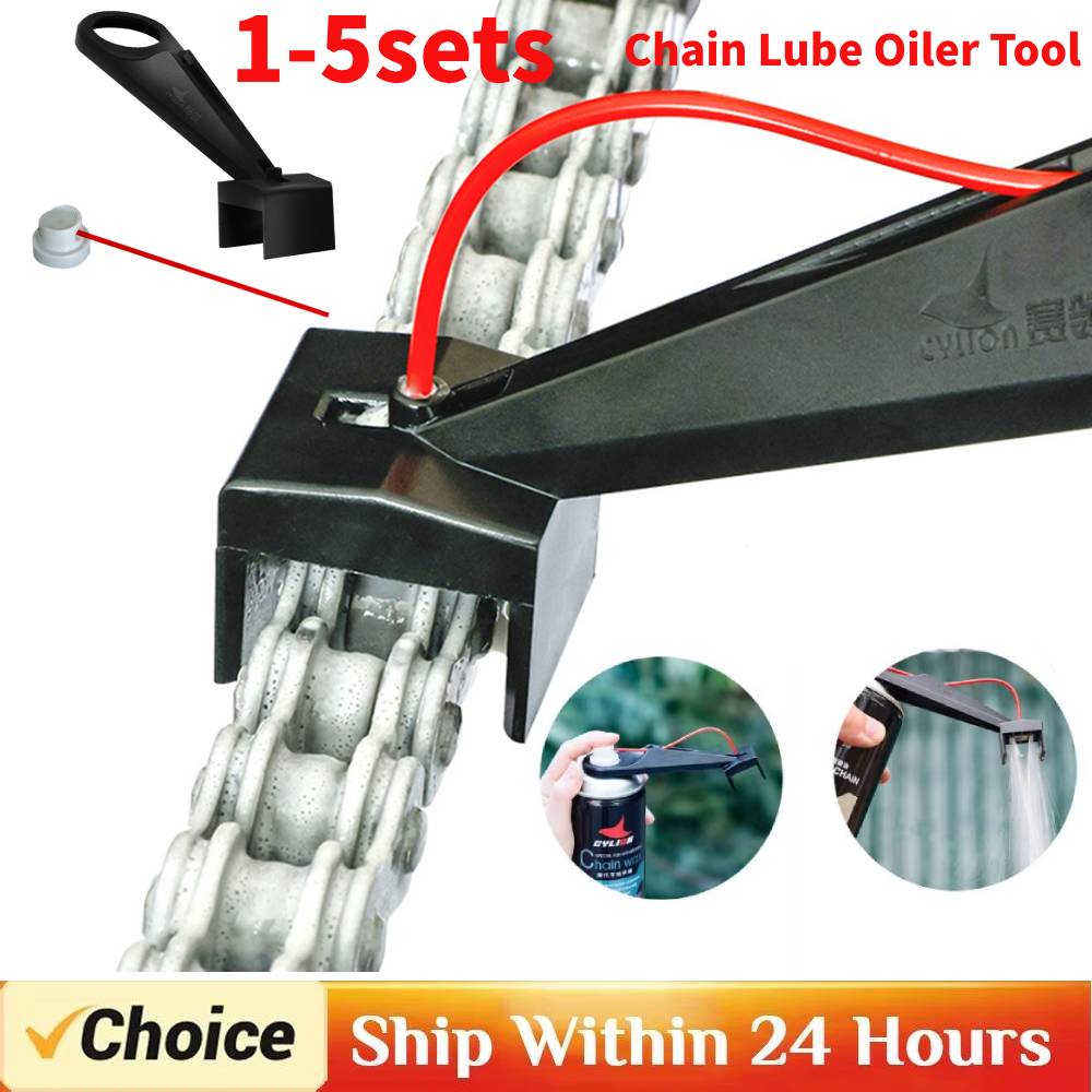 Motorcycle Gear On Sale - 1/2/3/5 Sets Motorcycle Chain Oiler Spray