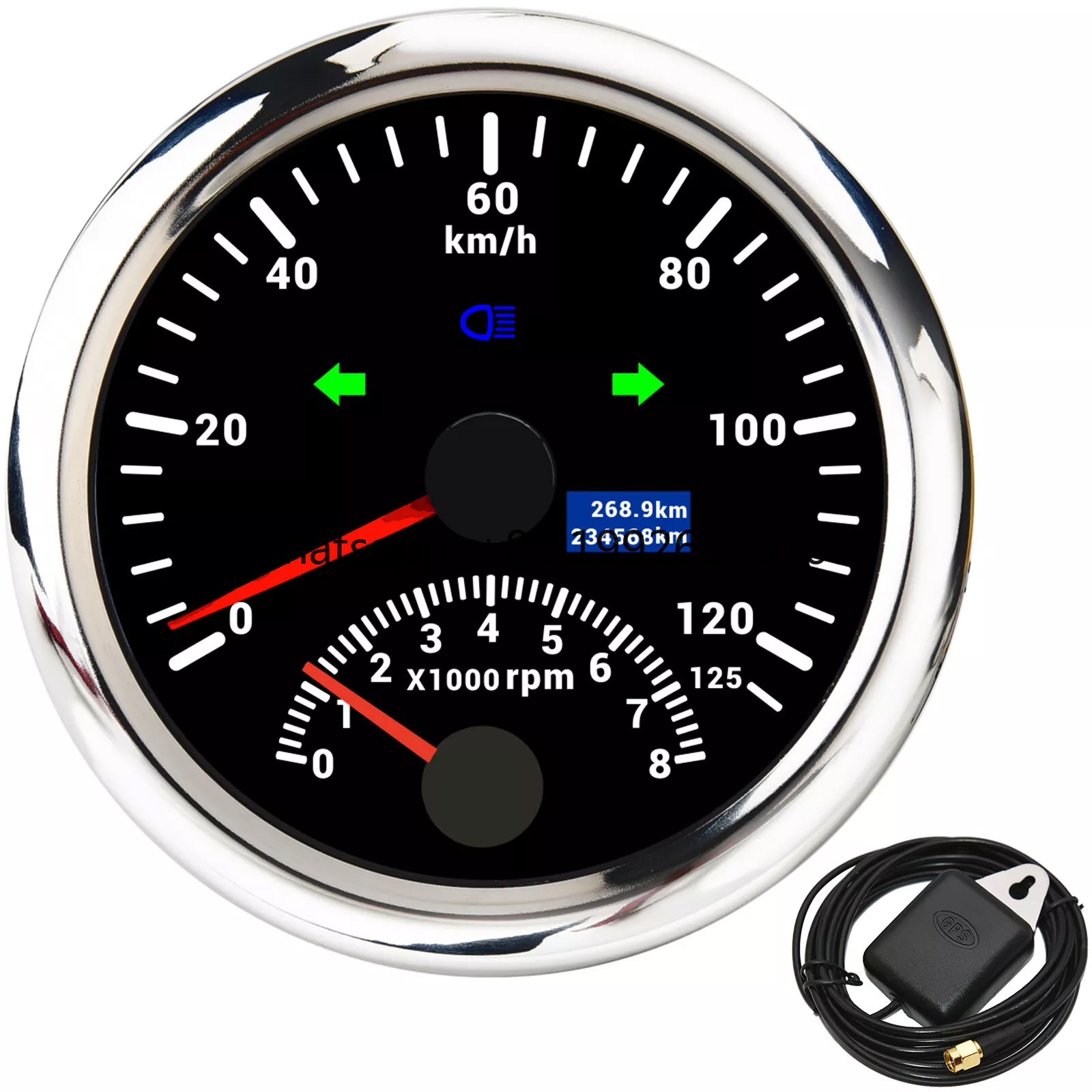 Motorcycle Gear - Universal Motorcycle Speedometer Digital Tachometer 5