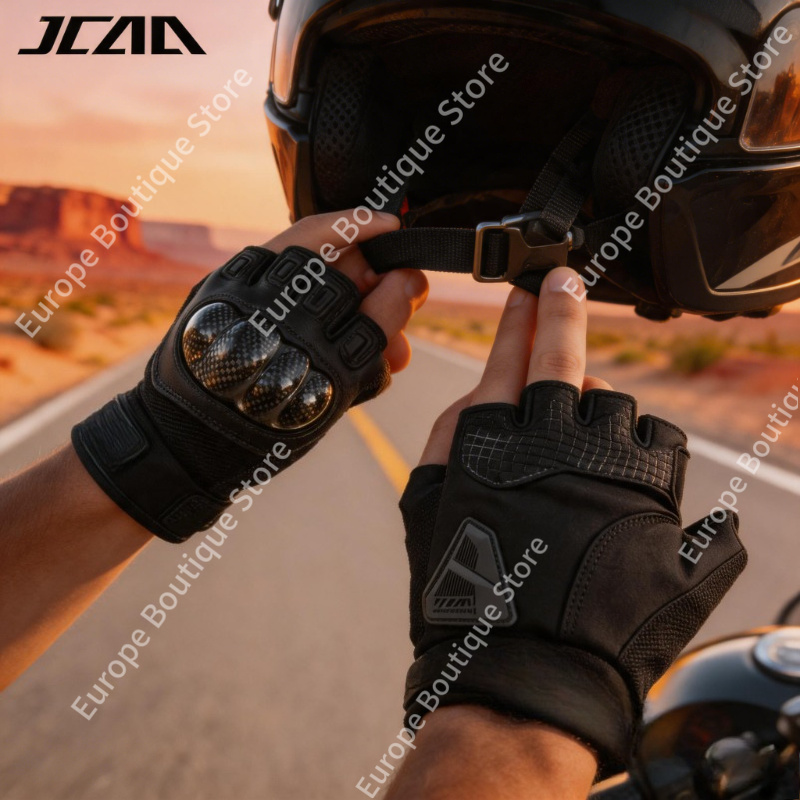 Motorcycle Gear Gloves - 2026 NEW Summer Breathable Carbon Fiber