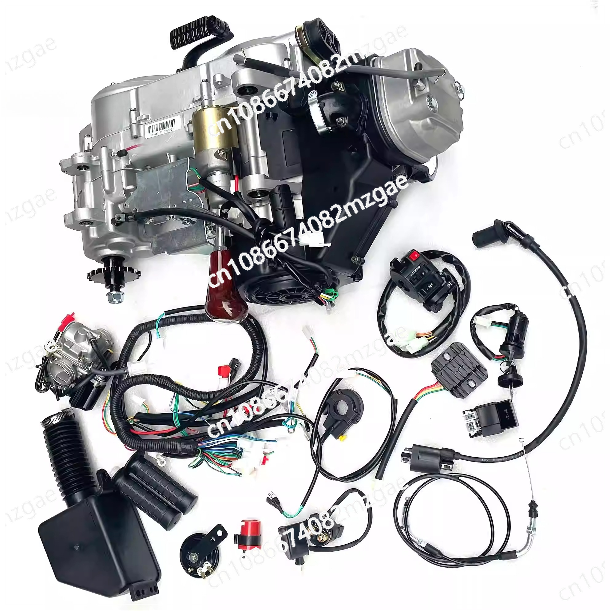 Motorcycle Gear - Four-wheeled Beach Car Steel Pipe Kart