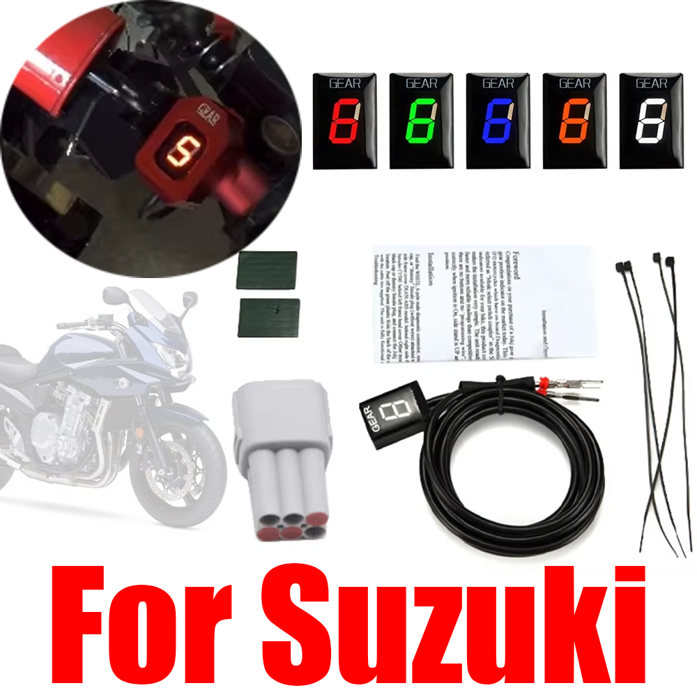 Motorcycle Gear Indicator - For Suzuki GSF1250N GSF1250S GSF1250NA GSF1250SA