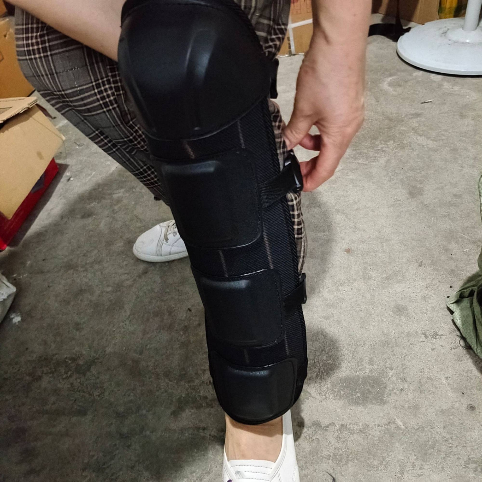 Knee Shin Guard Hard Shell Mot - Knee Guard Hard avaliação e preço