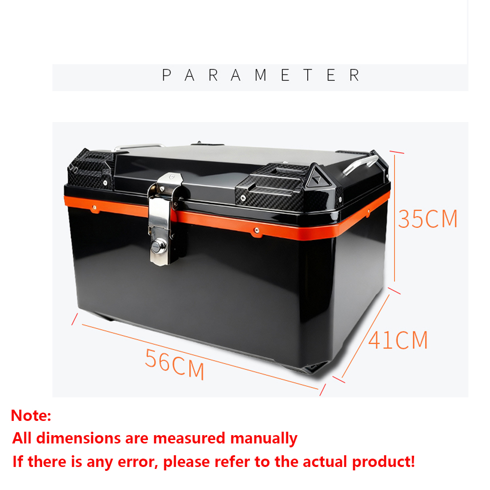 80L Large Capacity Plastic Mot - Motorcycle Gear Holder avaliação e preço