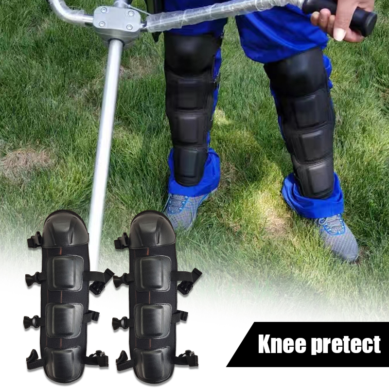 2Pcs Black Leg Protector With  - Knee Guard Hard avaliação e preço