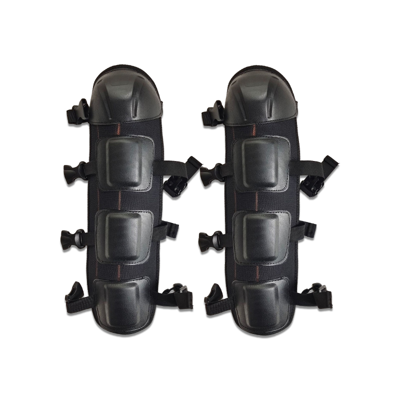 2Pcs Black Leg Protector With  - Knee Guard Hard avaliação e preço
