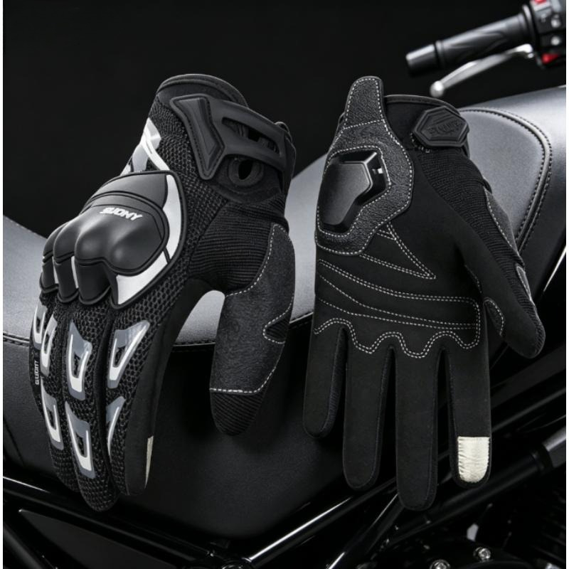 Suomy Moto Biker Touch Screen  - Motorcycle Gear Gloves avaliação e preço