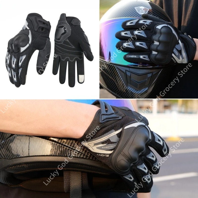 Suomy Moto Biker Touch Screen  - Motorcycle Gear Gloves avaliação e preço