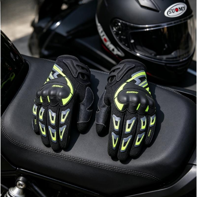 Suomy Pink Breathable Summer T - Motorcycle Gear Gloves avaliação e preço