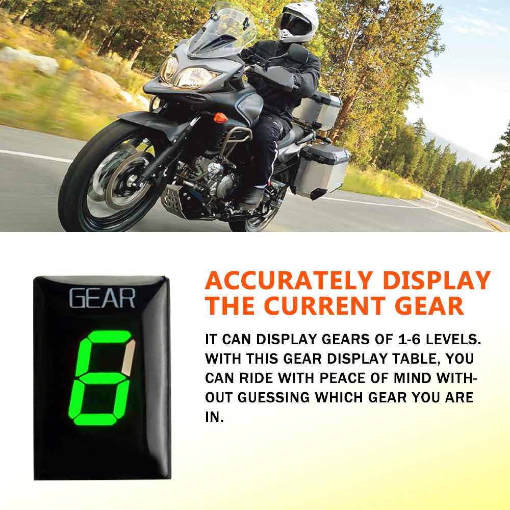 Motorcycle Accessories Gear In - Motorcycle Gear Indicator avaliação e preço