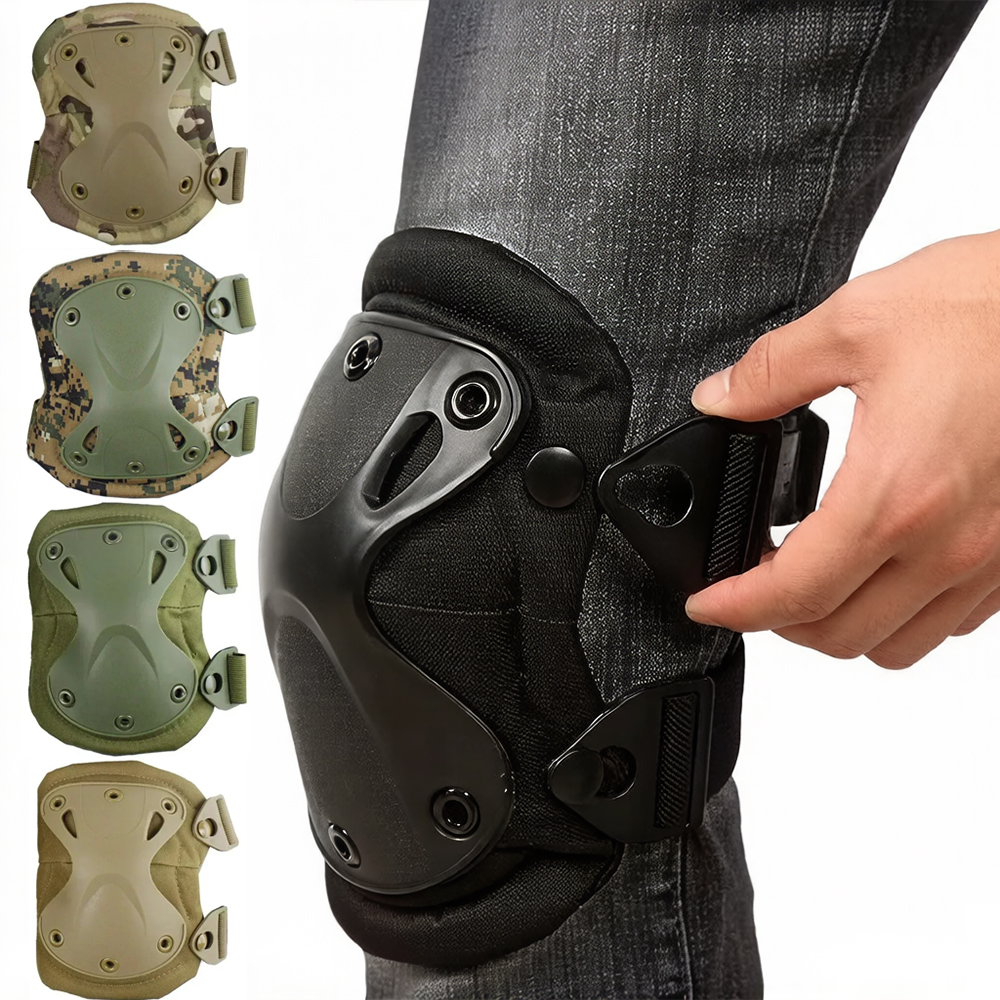 4PCS Tactical Knee Elbow Pads, - Knee Guard Hard avaliação e preço