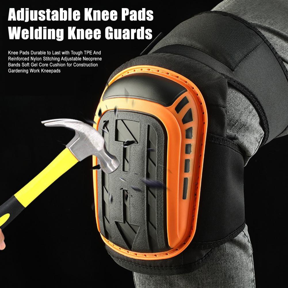 1 Pair Construction Knee Pads  - Knee Guard Hard avaliação e preço