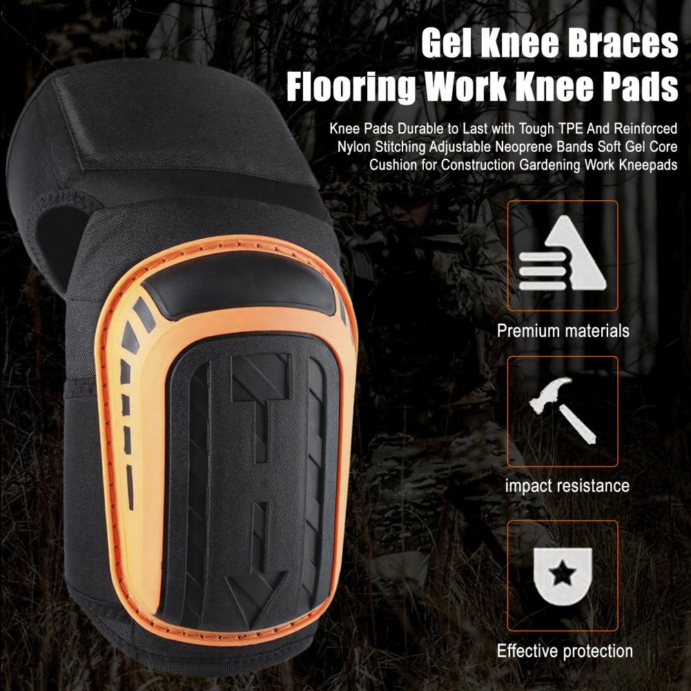 1 Pair Construction Knee Pads  - Knee Guard Hard avaliação e preço