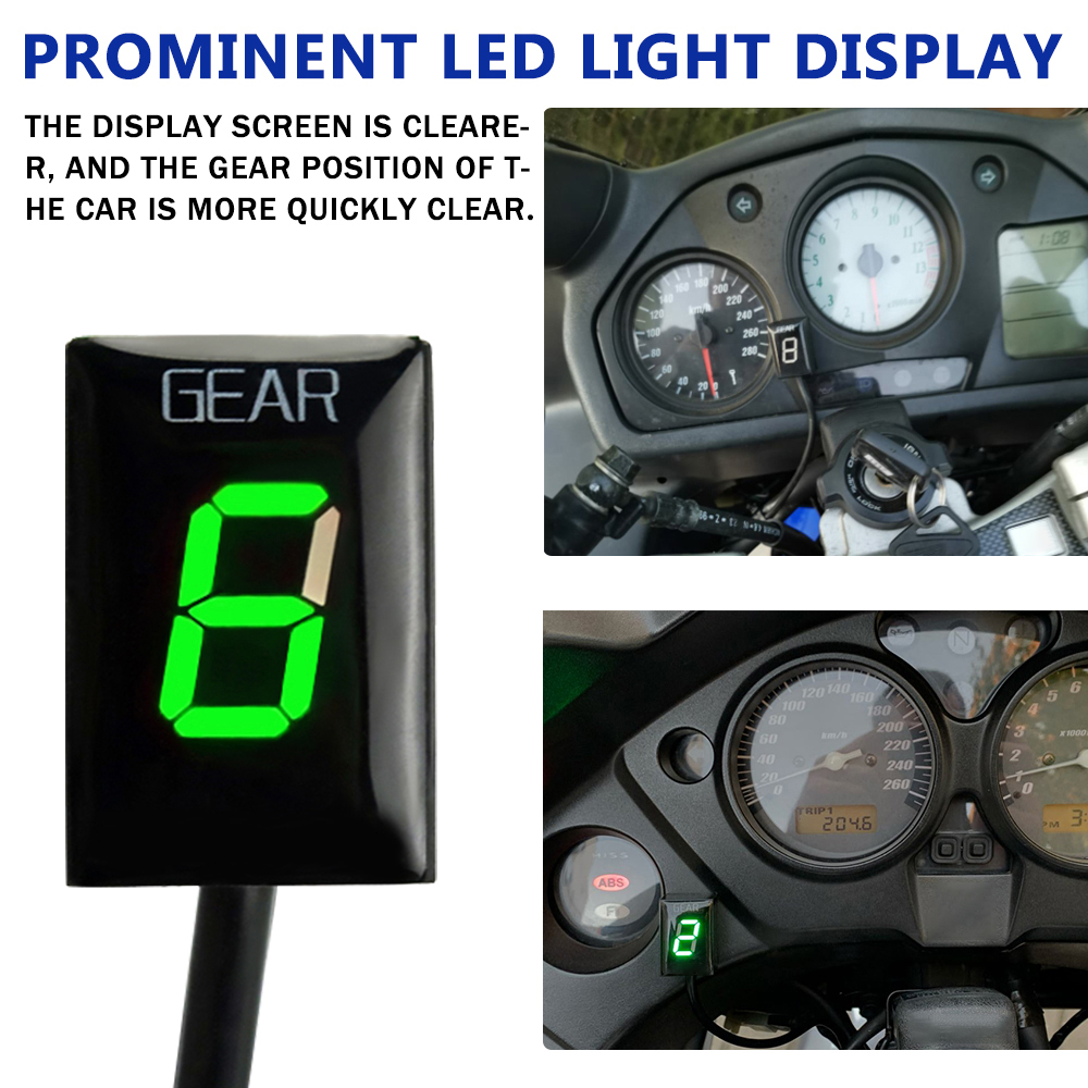 Motorcycle Accessories Gear In - Motorcycle Gear Indicator avaliação e preço