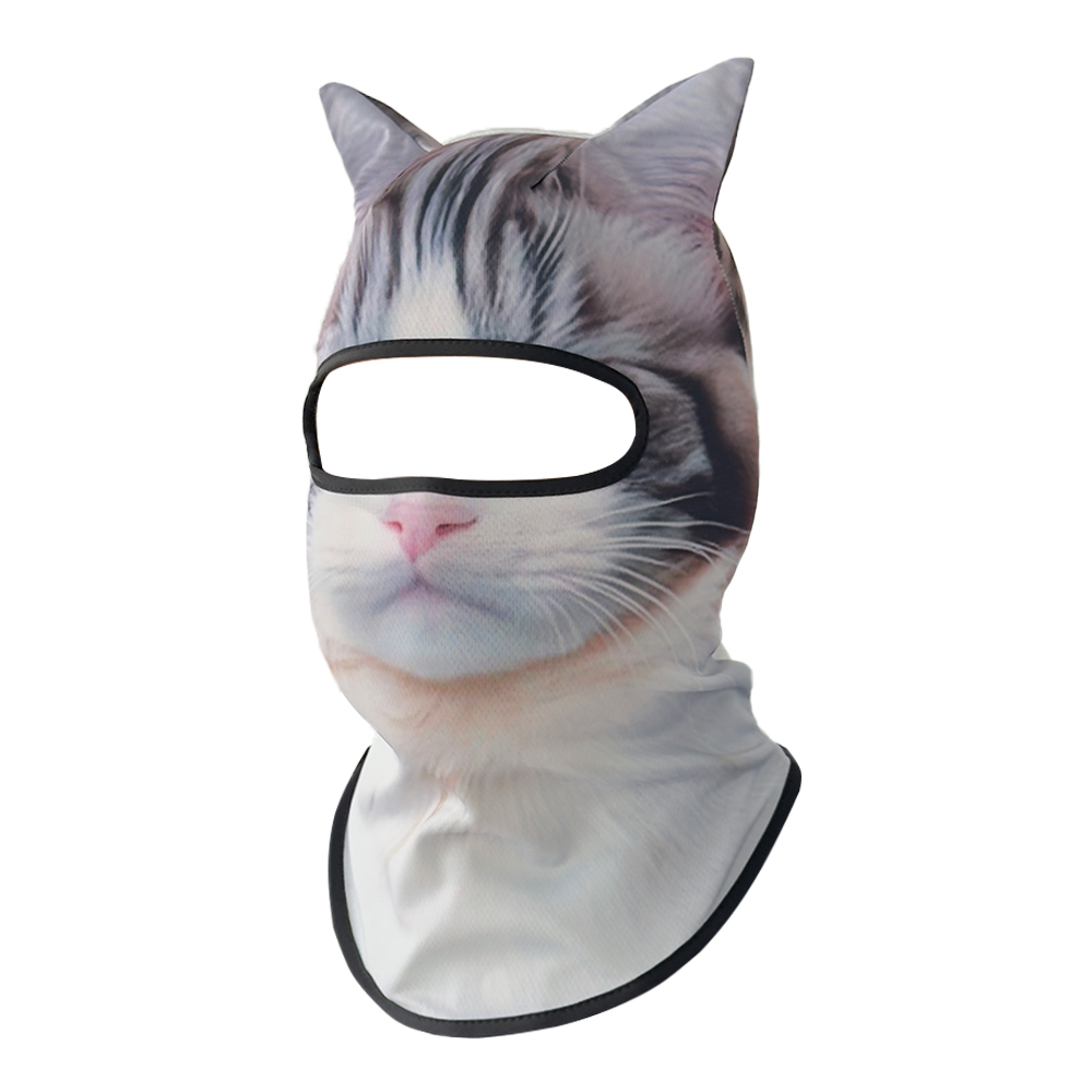 3D Animal Face Mask Motorcycle - Motorcycle Gear For Dogs avaliação e preço