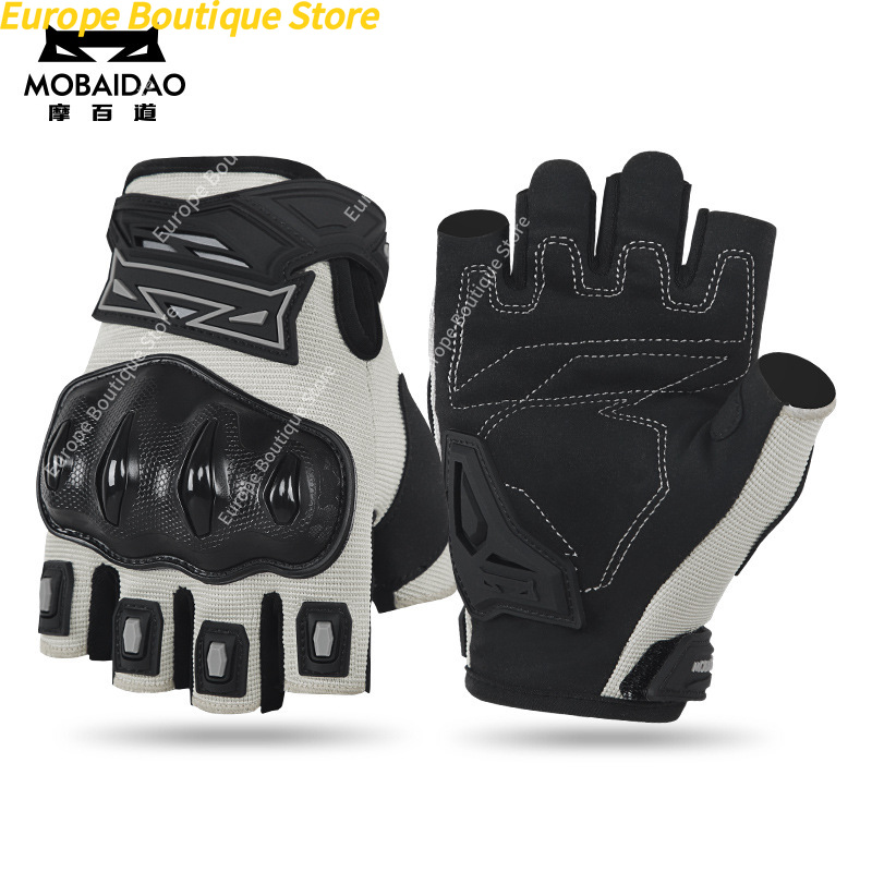 Mobaidao Summer Breathable Hal - Motorcycle Gear Gloves avaliação e preço