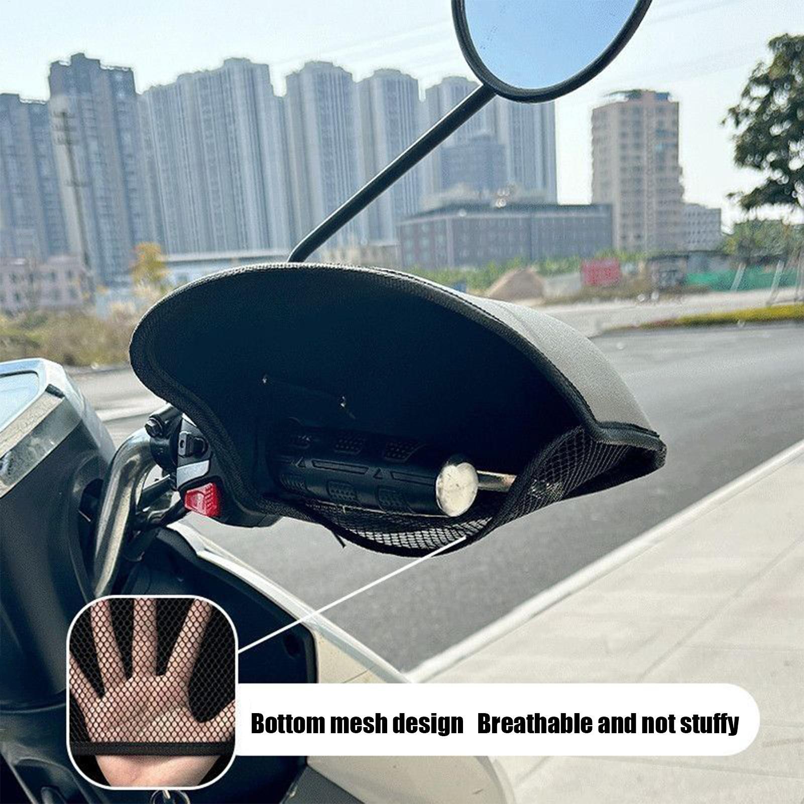 Motorcycle Handlebar Muffs Ele - Motorcycle Gear Gloves avaliação e preço