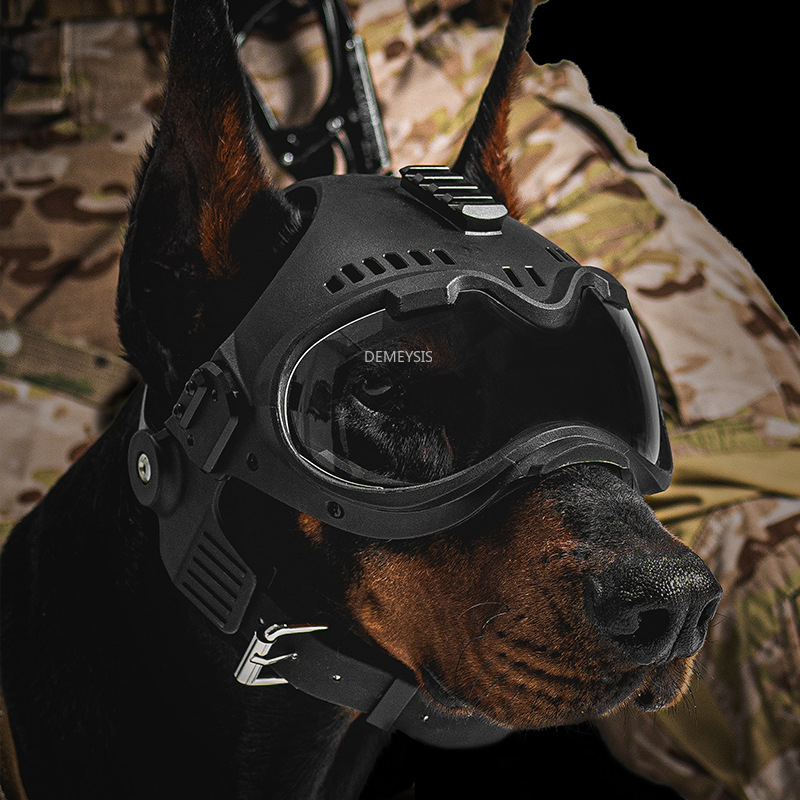 Outdoor Hunting Dog Helmet Pet - Motorcycle Gear For Dogs avaliação e preço