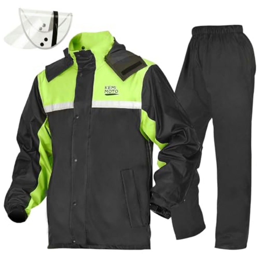 Rain Suit for Men, Motorcycle  - Motorcycle Gear avaliação e preço