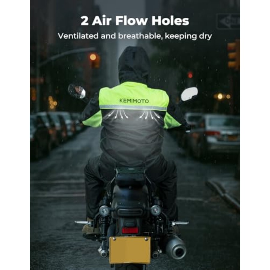 Rain Suit for Men, Motorcycle  - Motorcycle Gear avaliação e preço