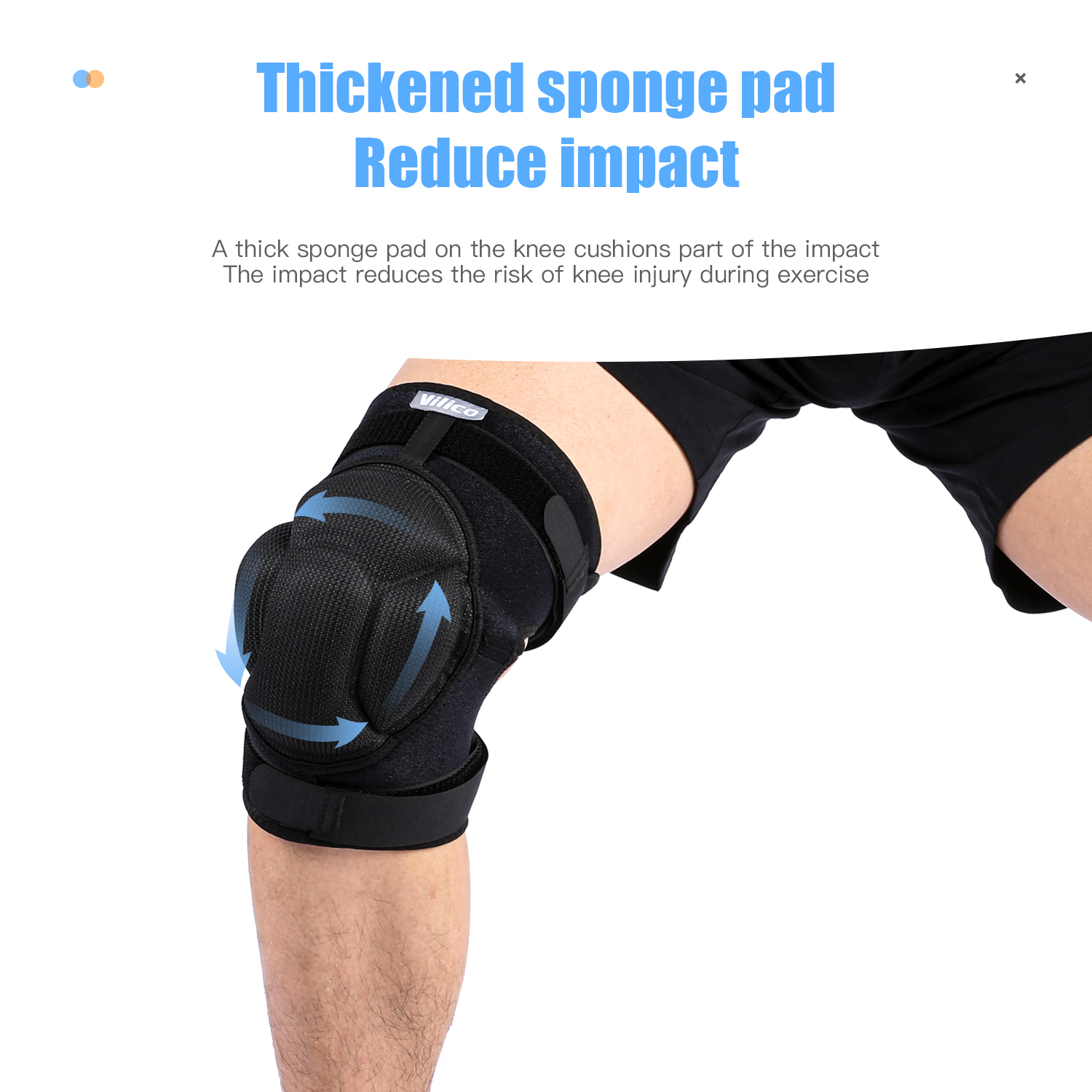 Adjustable hard shell knee pad - Knee Guard Hard avaliação e preço