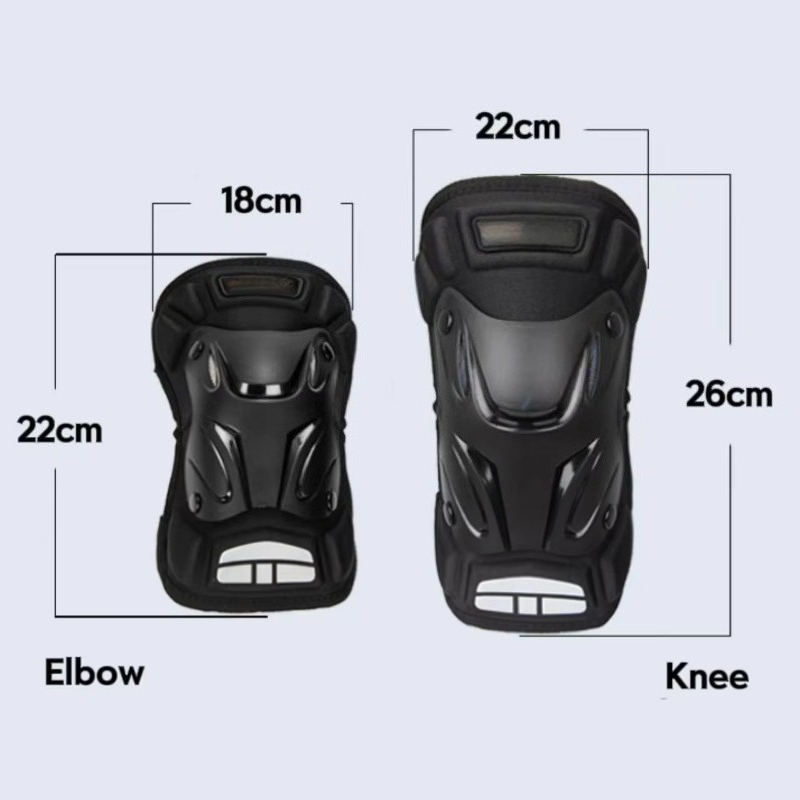 Hard Shell Knee Pads Elbow Gua - Knee Guard Hard avaliação e preço
