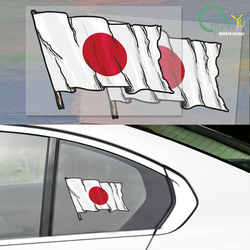 Personality Japan Flag Car Sti - Motorcycle Gear Helmets avaliação e preço