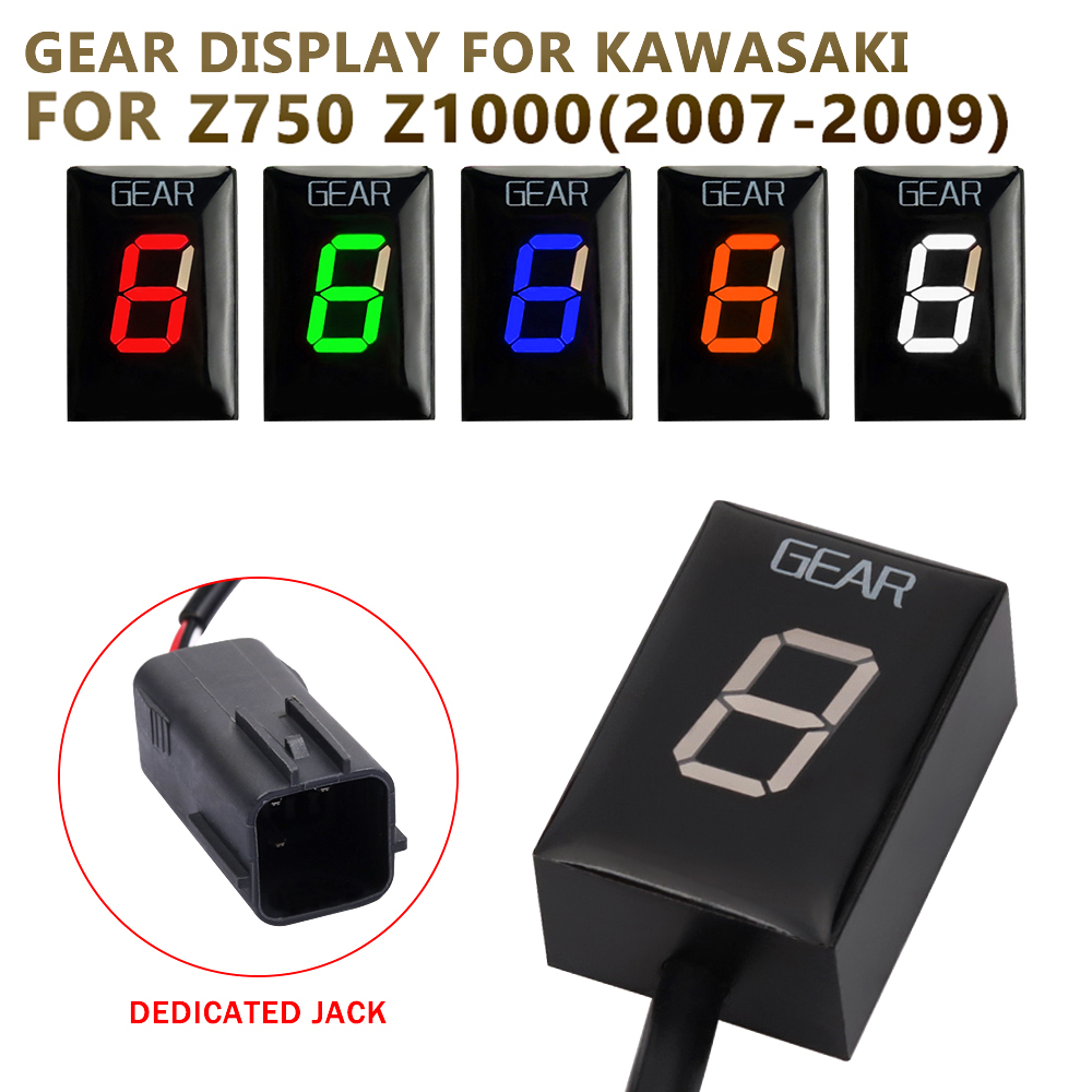 For Kawasaki Z750 Z1000 Z-750  - Motorcycle Gear Indicator avaliação e preço