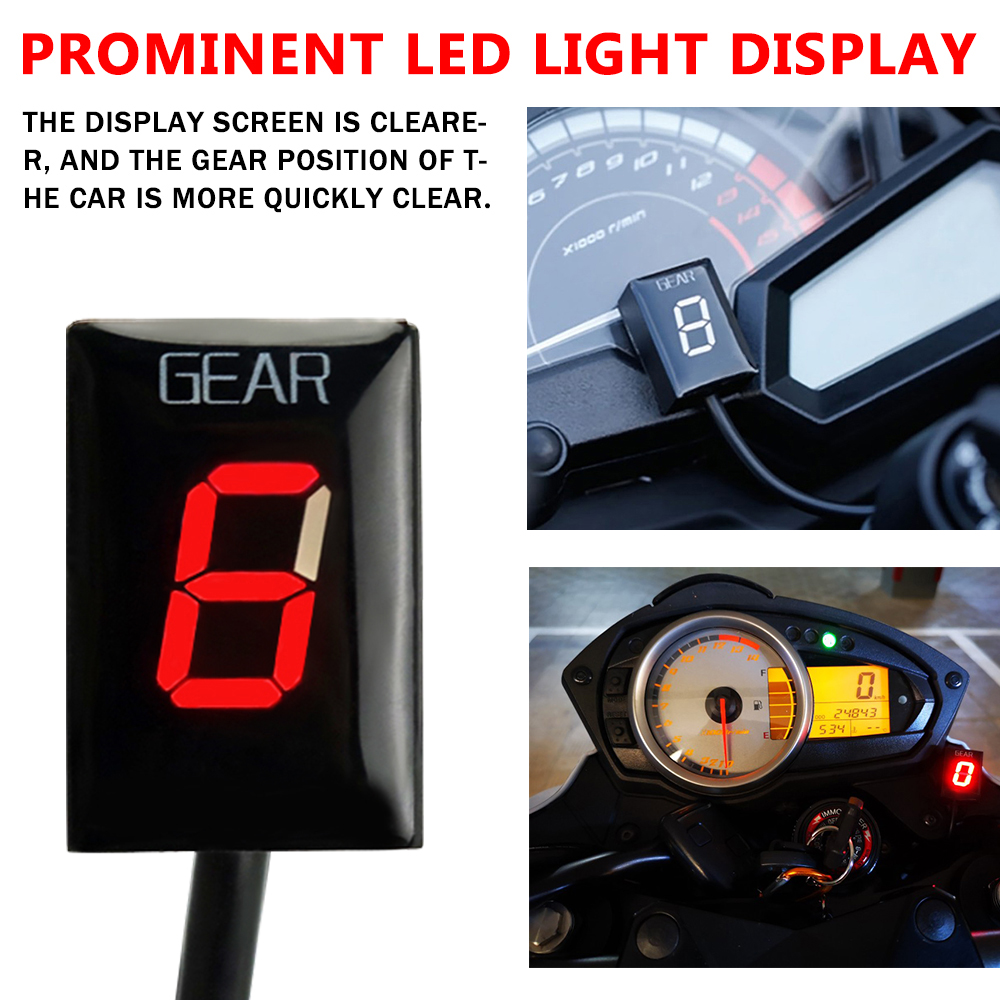 For Kawasaki Z750 Z1000 Z-750  - Motorcycle Gear Indicator avaliação e preço