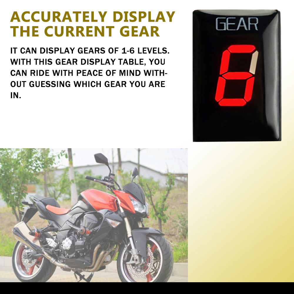 For Kawasaki Z750 Z1000 Z-750  - Motorcycle Gear Indicator avaliação e preço