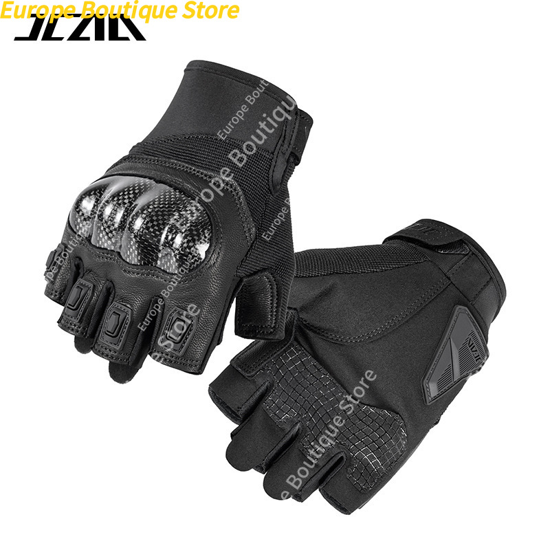 Half Finger Motorcycle Gloves  - Motorcycle Gear Gloves avaliação e preço