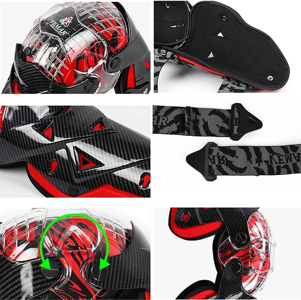 Motorcycle Knee and Shin Guard - Knee Guard Hard avaliação e preço