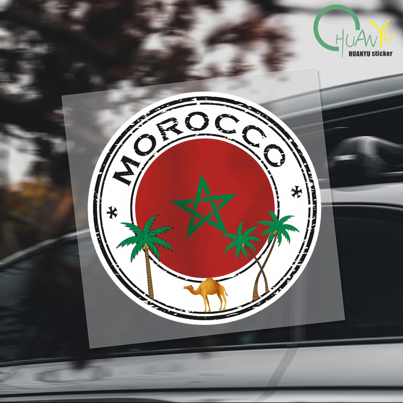 Creative Morocco Stickers Moro - Motorcycle Gear Helmets avaliação e preço