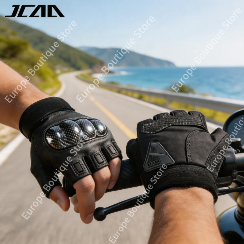 2026 NEW Summer Half Finger Mo - Motorcycle Gear Gloves avaliação e preço