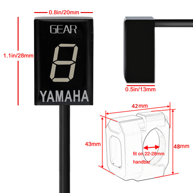 Gear indicator for yamaha xjr  - Motorcycle Gear Ratio avaliação e preço