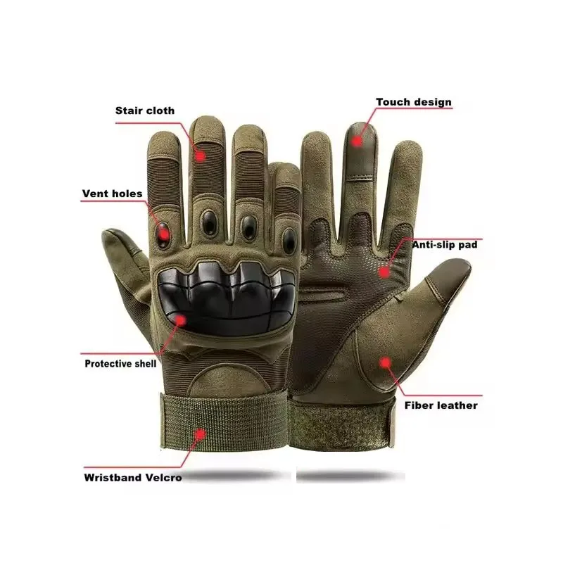 Motorcycle Camping Cycling Hik - Motorcycle Gear Gloves avaliação e preço