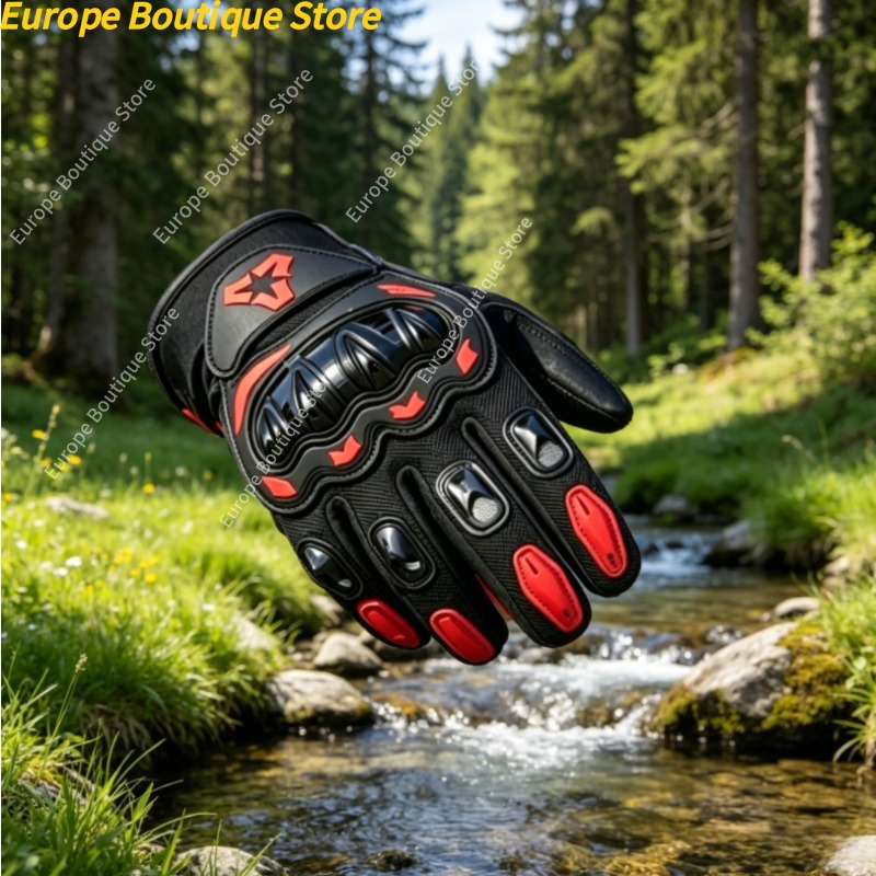 Anti Slip Anti Fall 4 Seasons  - Motorcycle Gear Gloves avaliação e preço