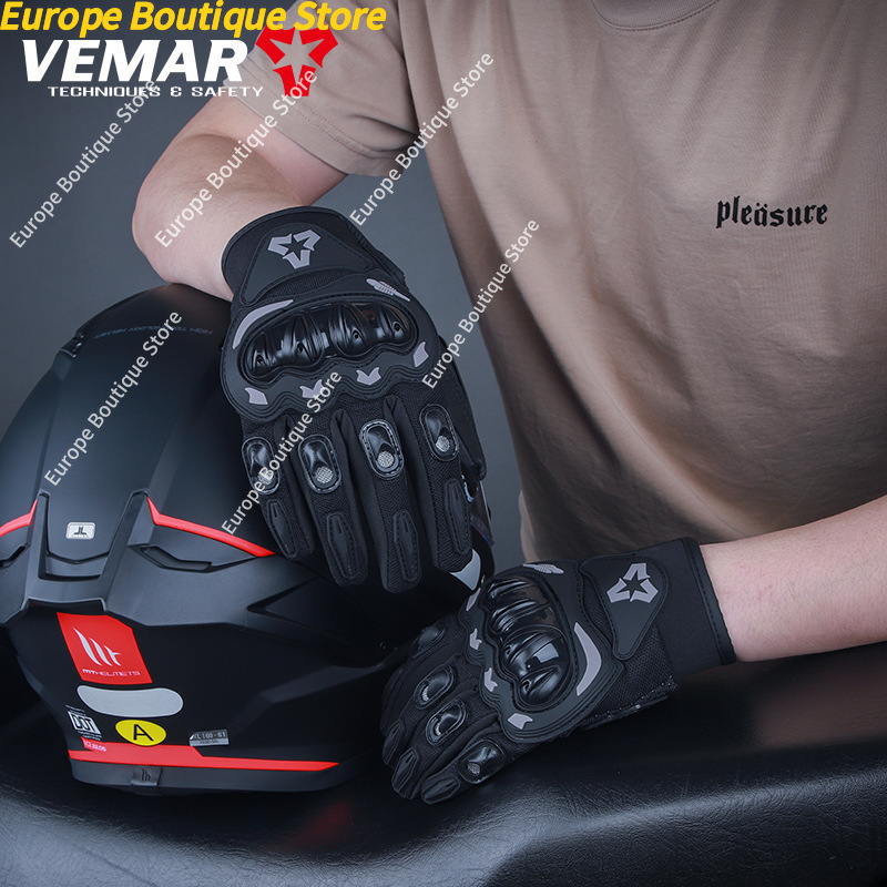Anti Slip Anti Fall 4 Seasons  - Motorcycle Gear Gloves avaliação e preço