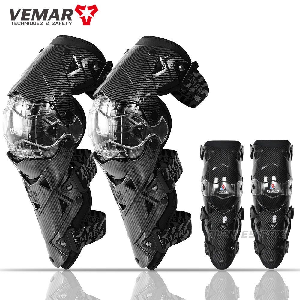 VEMAR 4Pcs Motorcycle Protecti - Knee Guard Hard avaliação e preço