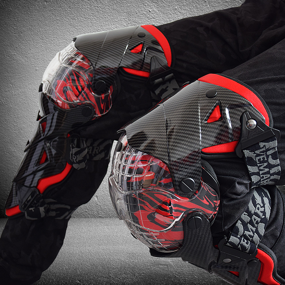 VEMAR 4Pcs Motorcycle Protecti - Knee Guard Hard avaliação e preço