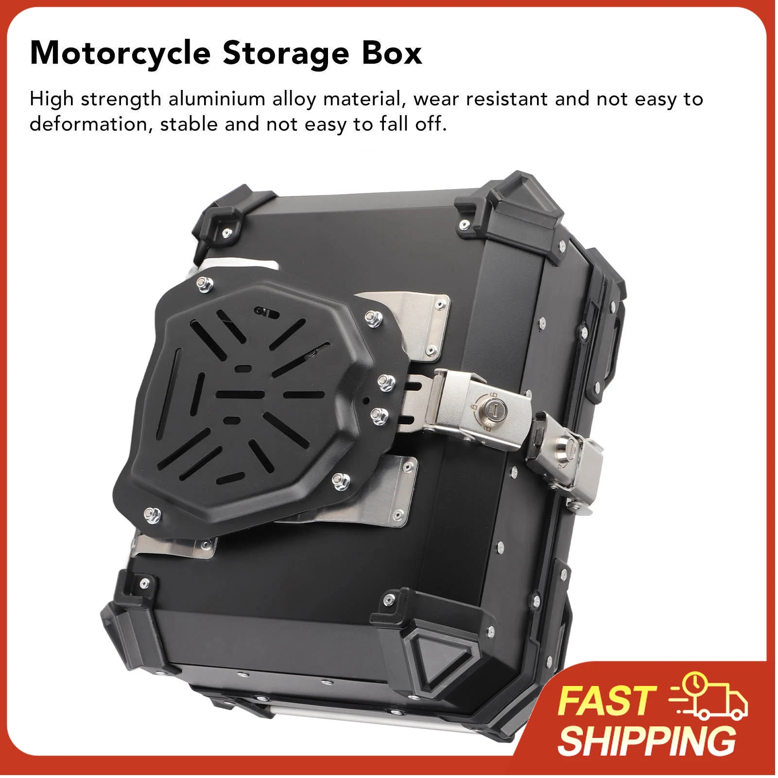 28L Motorcycle Luggage Box Rem - Motorcycle Gear Helmets avaliação e preço